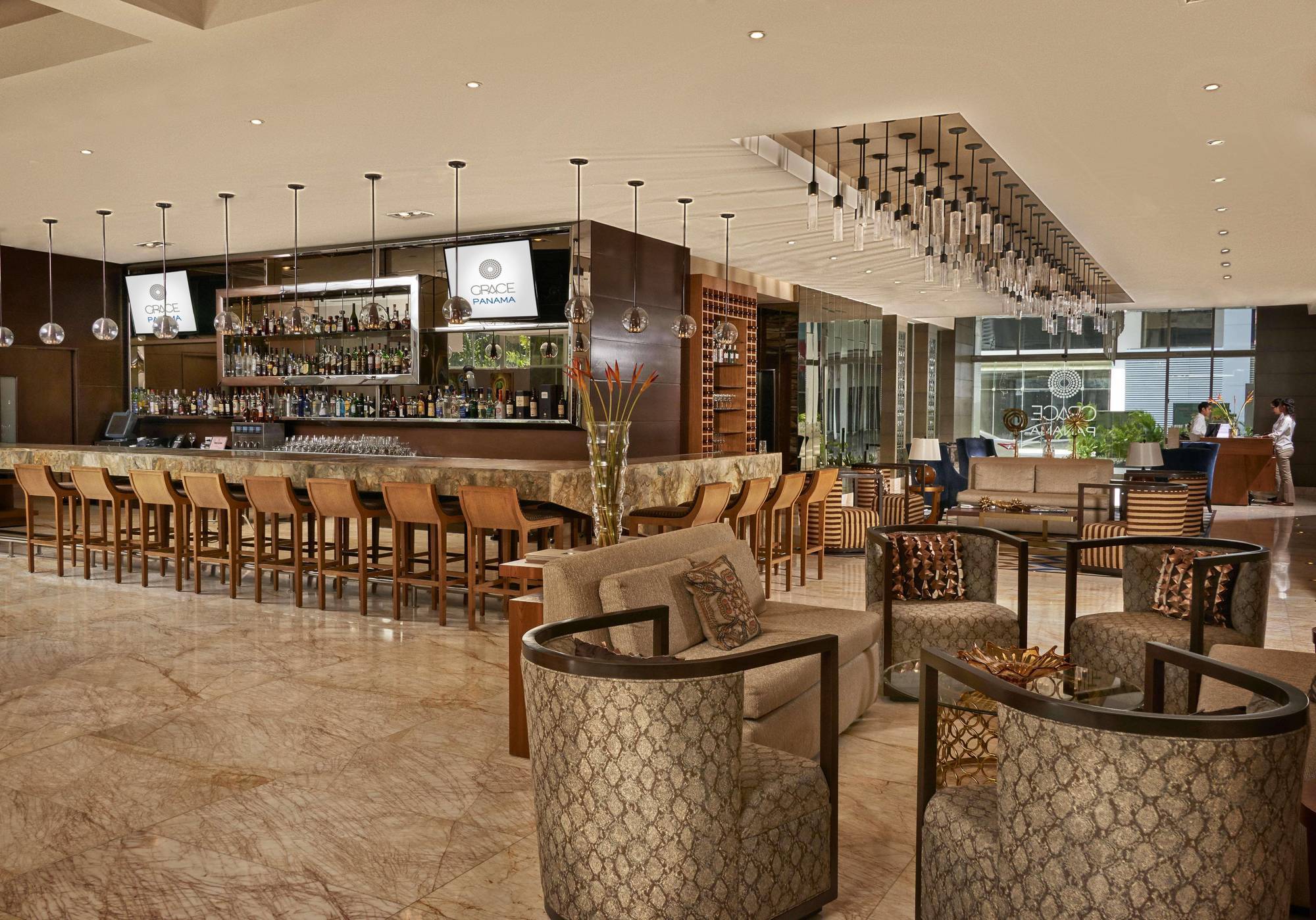 Global Hotel Panama Exterior foto The Bar